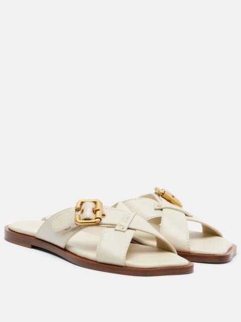Chloé Nil leather sandals