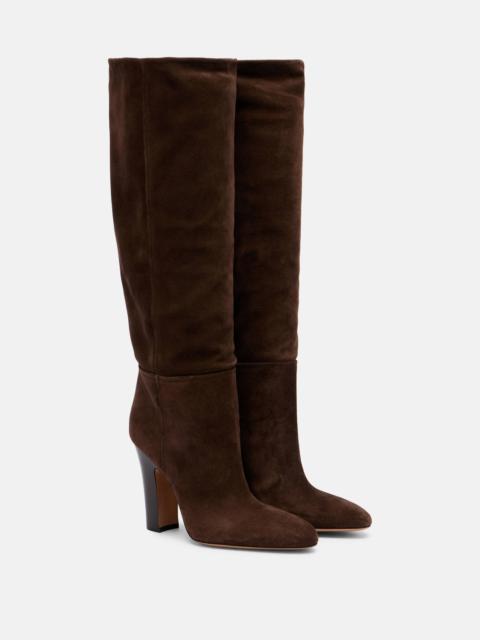 PARIS TEXAS Lavinia 100 suede knee-high boots