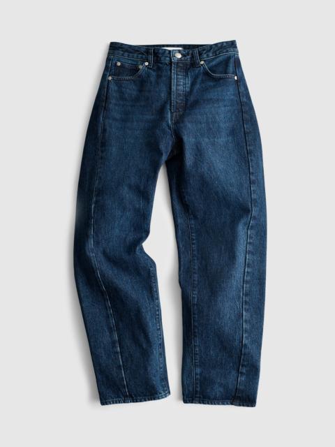 Madewell Pieced Barrel-Leg Jeans