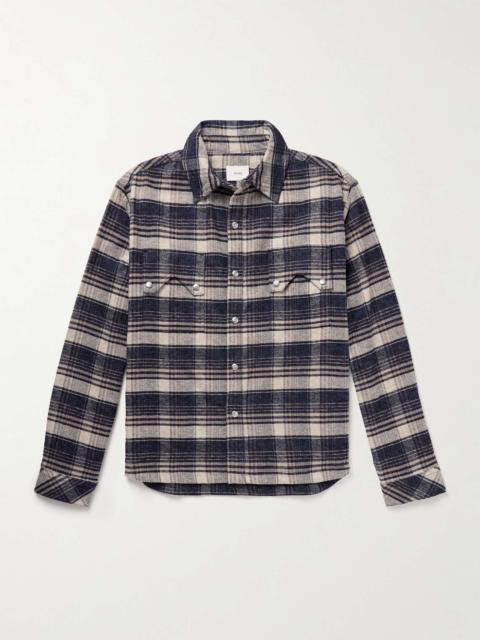 Rhude Checked Cotton-Flannel Overshirt