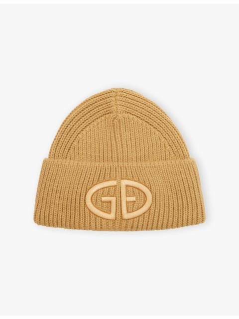 GOLDBERGH Valerie Logo-Embroidered Knitted Beanie