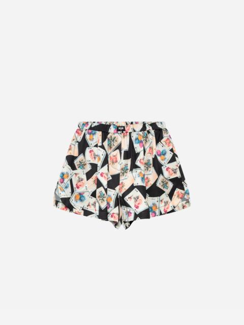 MSGM Printed bermuda shorts