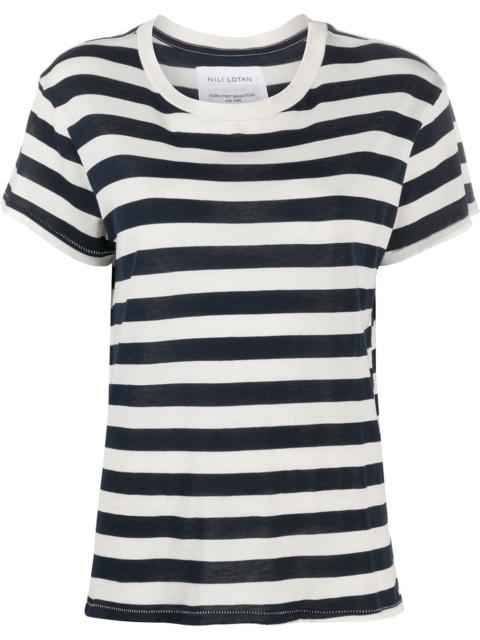 NILI LOTAN Brady striped T-shirt