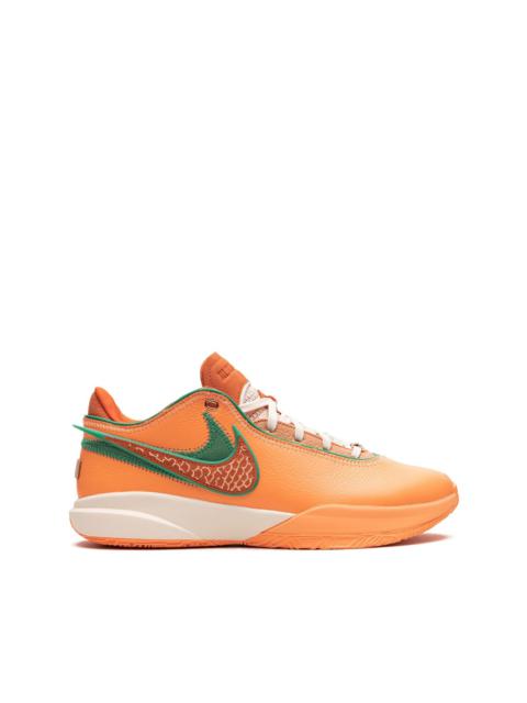 LeBron 20 "FAMU x APB - Safety Orange" sneakers