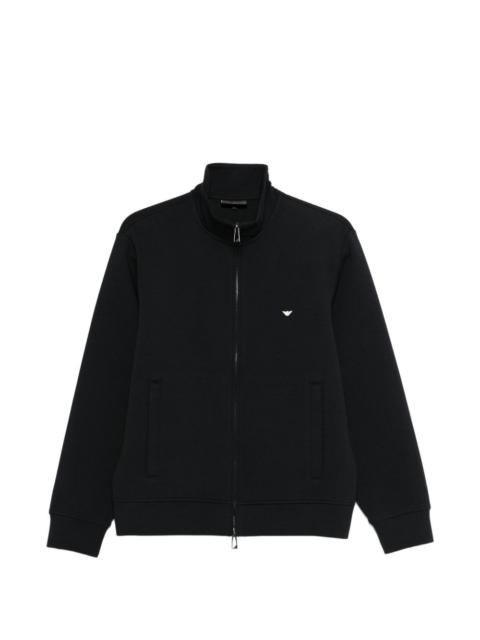 EMPORIO ARMANI zip mock-neck sweatshirt