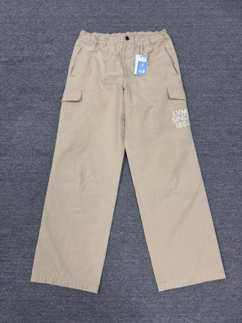 Louis Vuitton Louis Vuitton SS26 Logo Embroidered Cotton Cargo Pants