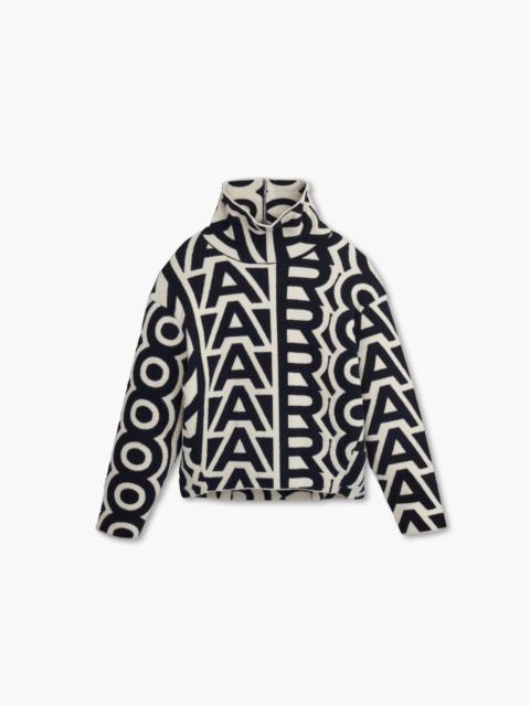 Marc Jacobs THE FLOCK MONOGRAM FUNNEL SWEATER