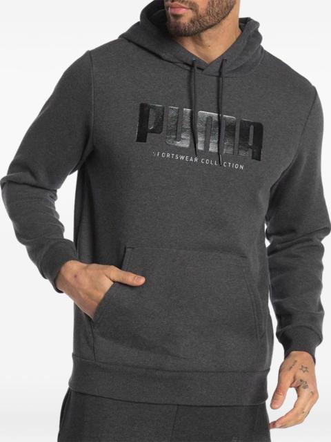 PUMA logo-print hoodie
