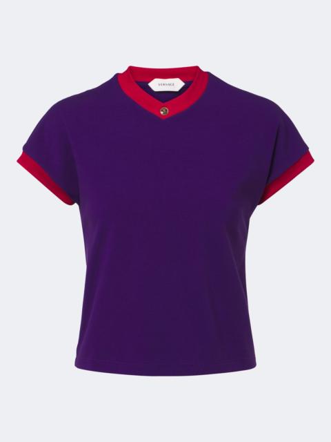 VERSACE Medusa cotton jersey T-shirt