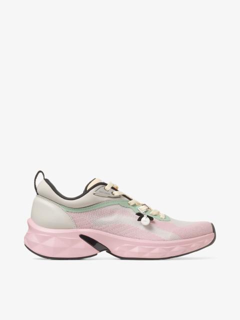 JIMMY CHOO Diamond Run F
Moon and Rose Knit Jacquard Mix Trainers
