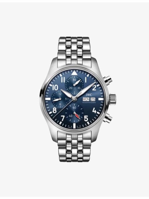 IWC Schaffhausen Pilot’s Chronograph Stainless-Steel Automatic Watch 41mm