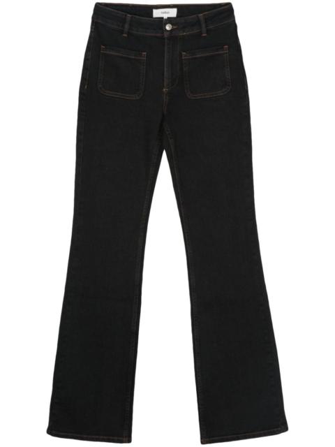 ba&sh Ross mid-rise flared jeans