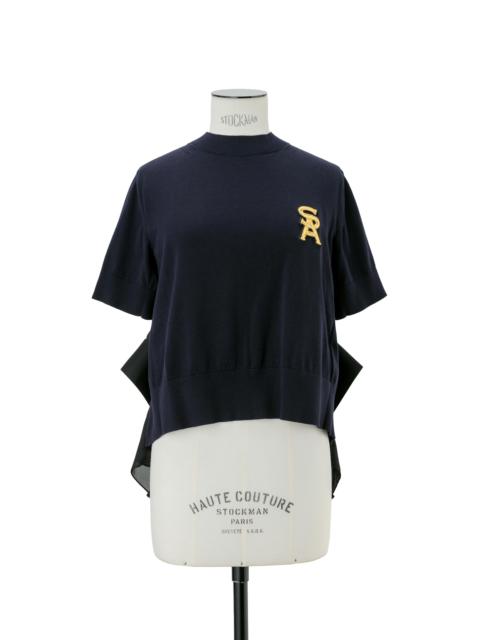 sacai Emblem Knit Pullover