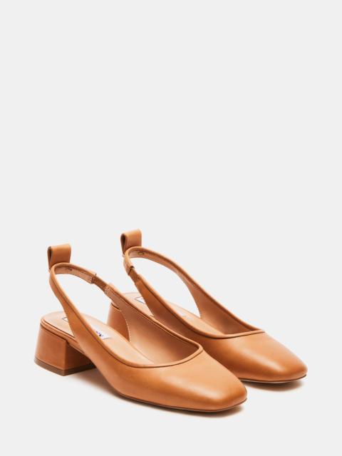 STEVE MADDEN SMITTEN TAN LEATHER