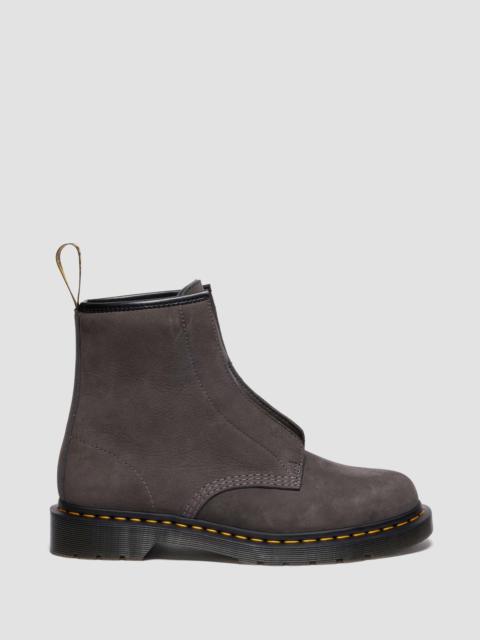 1460 LACELESS Nubuck Slip On Boots