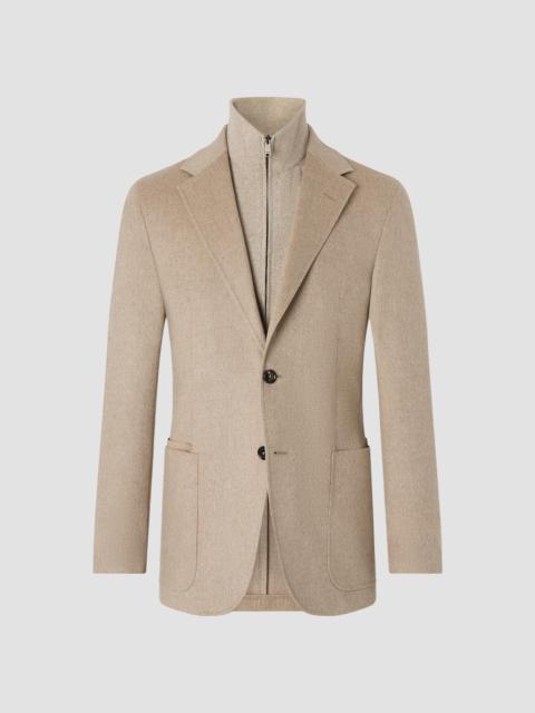 ZEGNA Men's Oasi Cashmere Jacket - Light Taupe