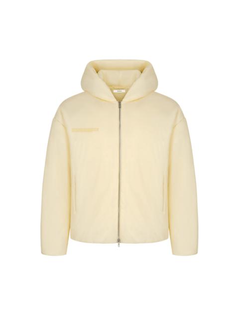 PANGAIA Womens Flower-Warmth Padded Bomber Jacket - Rind Yellow
