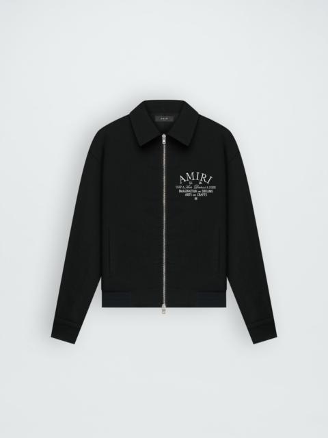 AMIRI AMIRI STAGGERED VARSITY JACKET | REVERSIBLE