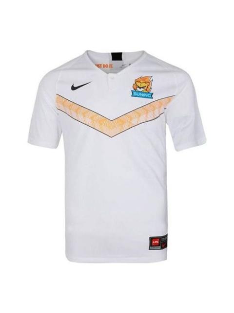 Nike Nike x LPL Crossover Suning team Casual Sports Short Sleeve White CV9613-101