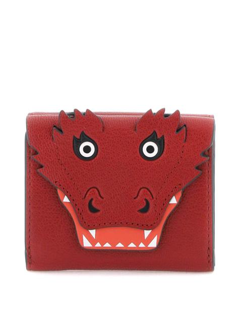 Anya Hindmarch Dragon mini trifold wallet Anya Hindmarch