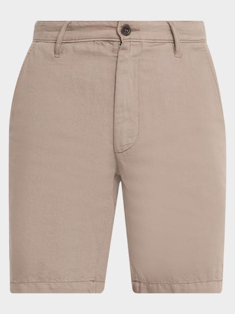 AG Jeans Men's Wanderer Slim-Fit Linen Cotton Shorts