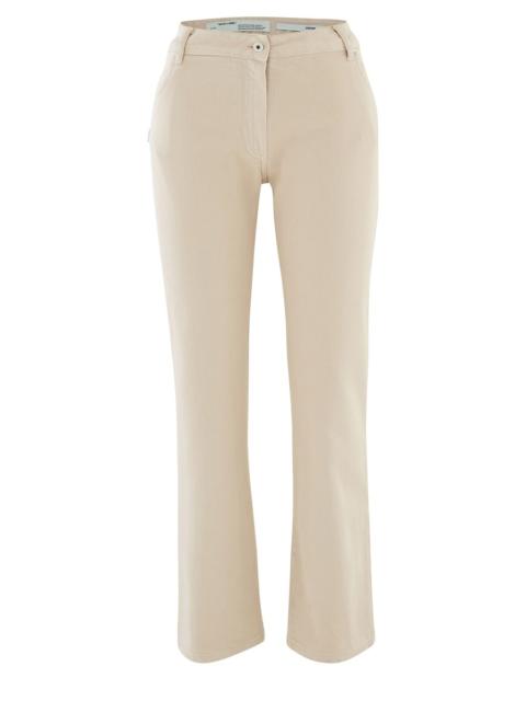 Off-White Diag cropped jeans