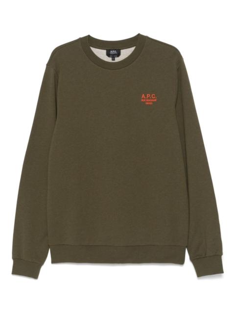 A.P.C. logo-print sweatshirt