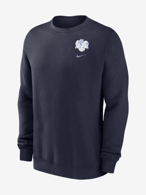 UNC Club Fleece Nike Men's College Sweatshirt