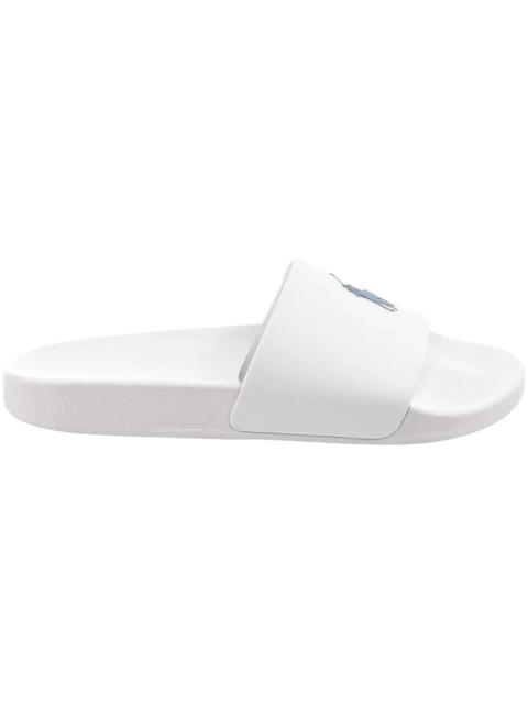 Polo Ralph Lauren Polo Ralph Lauren Signature Pony Slide White