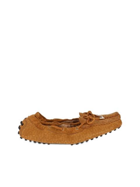 Tod's suede boat shoes