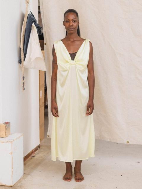 BASERANGE Sepia Dress - Silk Satin