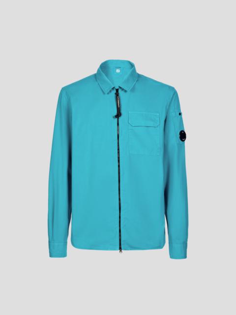 C.P. Company Gabardine Zipped Shirt