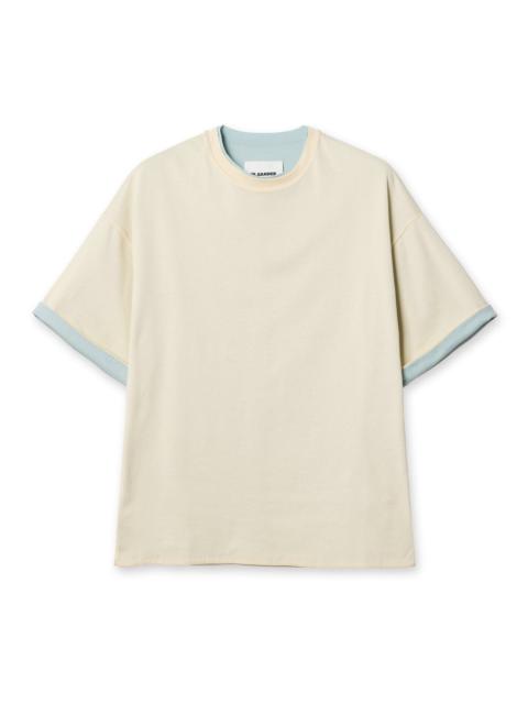 Jil Sander T-SHIRT CN SS DOUBLE LAYER