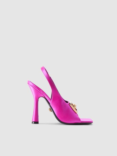 VERSACE Versace Women's Medusa Crystal Pink Heels