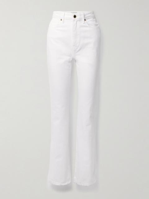 KHAITE Danielle High-rise Straight-leg Jeans