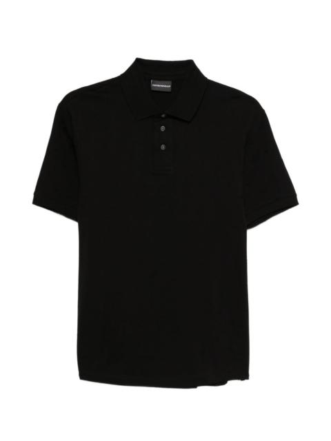 EMPORIO ARMANI buttoned polo shirt