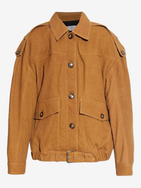 IRO button suede jacket