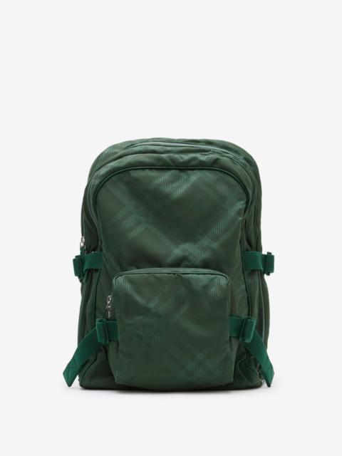 Burberry Check Jacquard Backpack