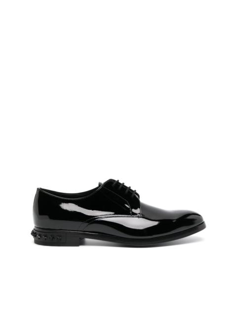 PHILIPP PLEIN Derby 스타 가죽 옥스포드 신발