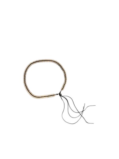 Sandro disc tassel belt