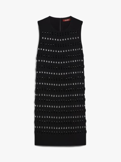 PIAVE Embroidered cady boxy dress