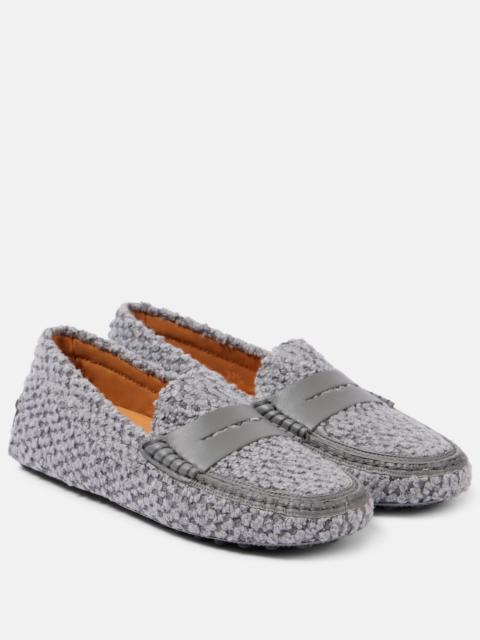 Tod's Gommino bouclé driving shoes