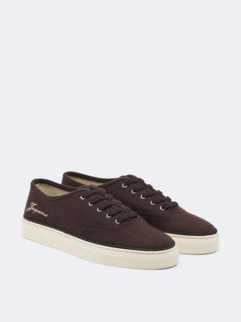JACQUEMUS Féfé canvas sneakers