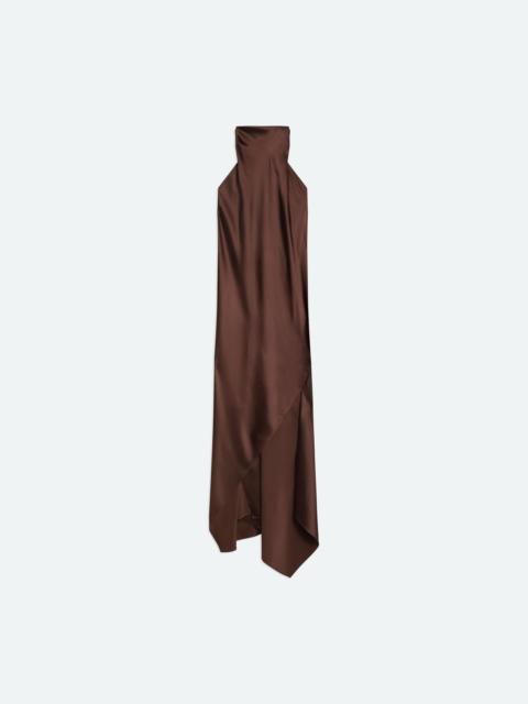 Helmut Lang SILK TIE SCARF DRESS