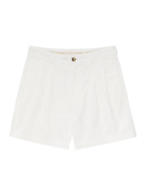 AIMÉ LEON DORE Aime Leon Dore Double Pleated Short White