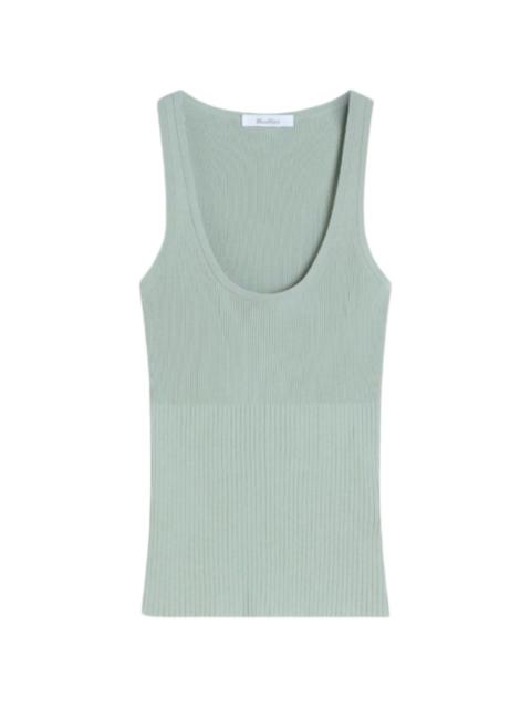 Max Mara Mxmghiro ribbed knit top