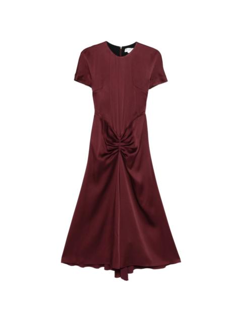 Victoria Beckham gathered midi dress
