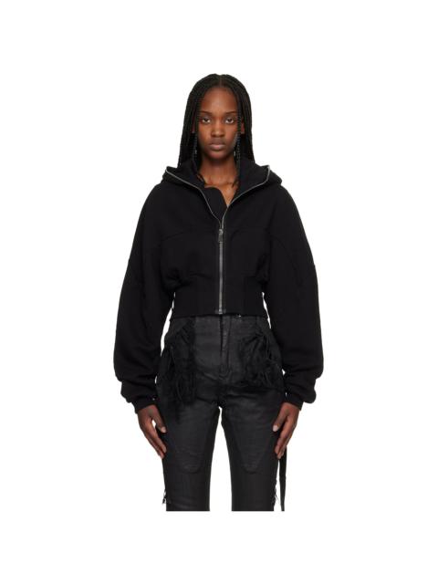 Rick Owens DRKSHDW Black Temple Collage Hoodie
