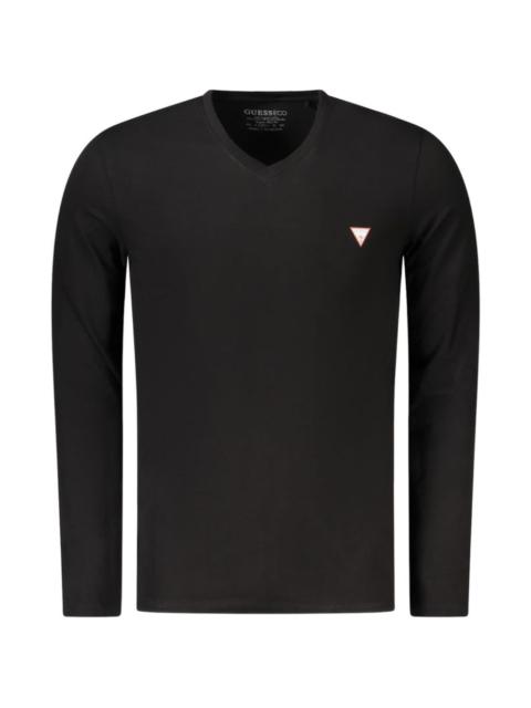 GUESS USA long-sleeve V-neck T-shirt