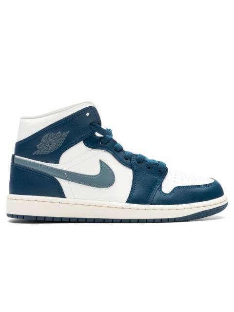 Jordan AIR JORDAN 1 MID WOMEN'S - SKY J FR BLUE/OZONE BLUE/SAIL